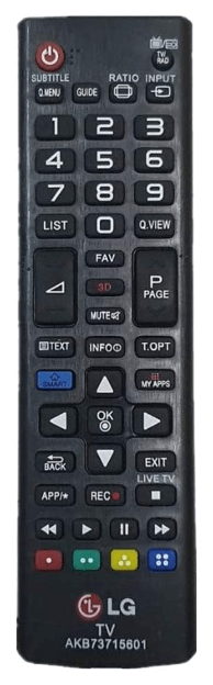 Hold the Power button and program your remote to LG TV