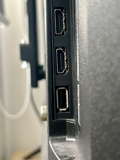 Check your HDMI ports