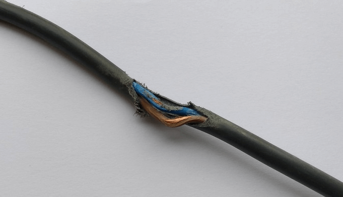Check for wiring damage