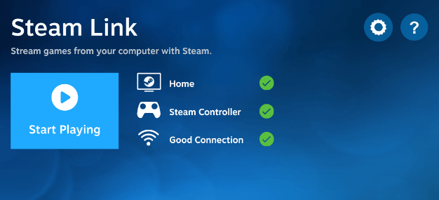 Open the Steam Link app on your LG TV